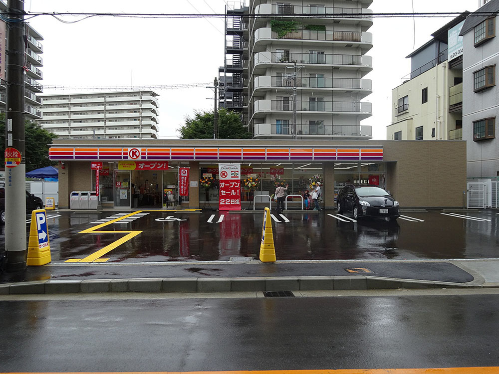 サークルＫ（鶴⾒横堤１丁⽬店）の店舗外観