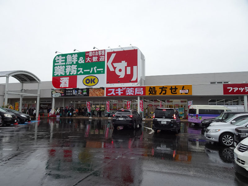 スギ薬局（南⽣駒店）の店舗外観